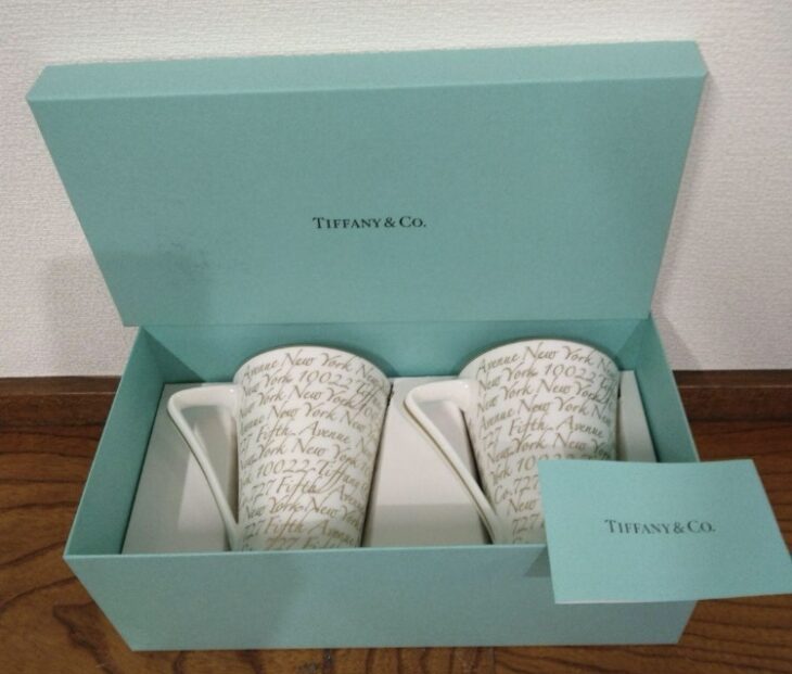 ティファニー TIFFANY ペアマグカップ ティファニーノーツマグ