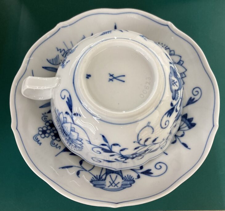 マイセン MEISSEN ブルーオニオン カップ&ソーサー