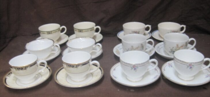 WEDGWOOD ウェッジウッド ペア カップ&ソーサー CORNUCOPIA CAVENDISH Queens ware ピーターラビット