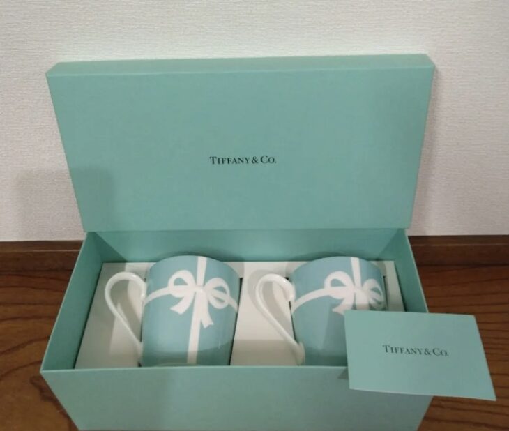 ティファニー TIFFANY マグカップ ブルーボックスマグ